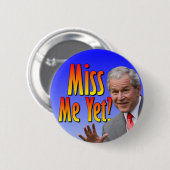Miss mij toch? Tea Party Favoriate Ronde Button 5,7 Cm (Voorkant /achterkant)