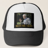 Miss mij toch? trucker pet (Voorkant)