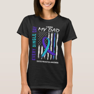 Miss mijn vader zelfmoord bewustwording preventie t-shirt