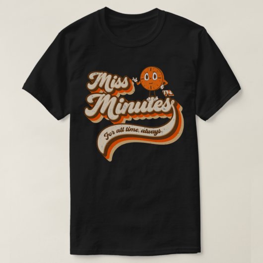 MISS MINUTEN T-SHIRT (Design voorkant)