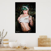Miss Mischief Workin Gal Poster (Keuken)