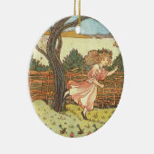 "Miss Miss Muffet" Keramisch Ornament (Rechts)