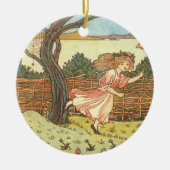"Miss Miss Muffet" Keramisch Ornament (Voorkant)