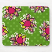 Miss Modd  Lacey MousePad in Green Muismat (Voorkant)