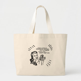 Miss Money Bag Grote Tote Bag