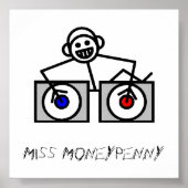 Miss MoneyPenny poster (Voorkant)