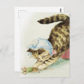 "Miss Moppet Chases a Mouse" by Beatrix Potter Briefkaart (Voorkant / Achterkant)