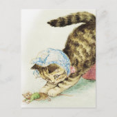 "Miss Moppet Chases a Mouse" by Beatrix Potter Briefkaart (Voorkant)