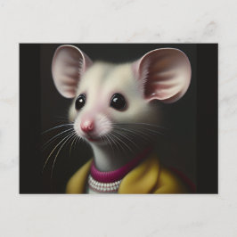 Miss Mouse Schattige Briefkaart
