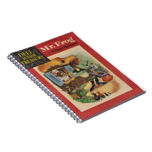 Miss Mousie - Mr Frog - Retro Comics - Fantasy Notitieboek (Rechterzijde)