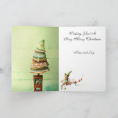 Miss Mousy Mae Christmas Kaart (Binnen)