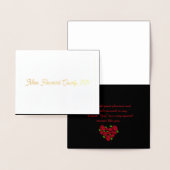 Miss Mrs USA America Dank u wel kaart (Display)