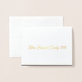 Miss Mrs USA America Dank u wel kaart (Voorkant met envelop)