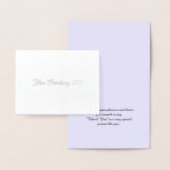 Miss Mrs USA America Dank u wel kaart (Display)