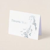 Miss Mrs USA America Kroon-met Foto Groet Folie Kaarten (Voorkant)