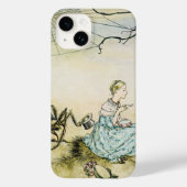 Miss Muffet door Arthur Rackham Case-Mate iPhone Case (Achterkant)
