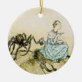  Miss Muffet door Arthur Rackham Keramisch Ornament (Voorkant)