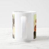 Miss Muffet en Spider,  Moeder Goose Grote Koffiekop (Achterkant)