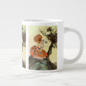 Miss Muffet en Spider,  Moeder Goose Grote Koffiekop (Rechts)