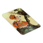 Miss Muffet en Spider,  Moeder Goose Magneet (Rechterzijde)