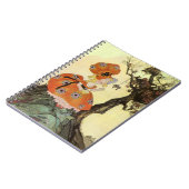 Miss Muffet en Spider,  Moeder Goose Notitieboek (Linkerzijde)