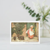 Miss Muffet Nursery Rhyme Briefkaart (Staand voorkant)