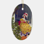 Miss Muffet Nursery Rhyme Keramisch Ornament (Rechts)