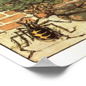 Miss Muffet Nursery Rhyme Print (Hoek)