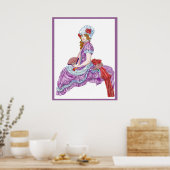 Miss Muffet Poster (Keuken)