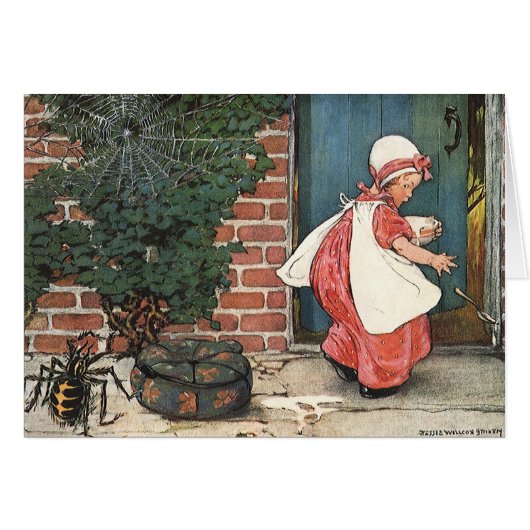 Miss Muffet Spider Nursery Rhyme (Voorkant Horizontaal)