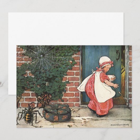  Miss Muffet Spider Nursery Rhyme (Voorkant / Achterkant)