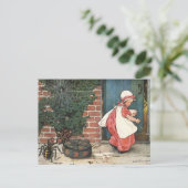  Miss Muffet Spider Nursery Rhyme Briefkaart (Staand voorkant)