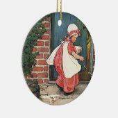  Miss Muffet Spider Nursery Rhyme Keramisch Ornament (Rechts)