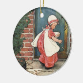  Miss Muffet Spider Nursery Rhyme Keramisch Ornament (Links)