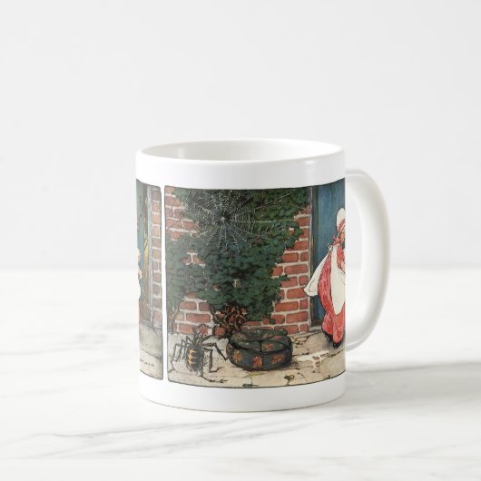 Miss Muffet Spider Nursery Rhyme Koffiemok (Voorkant rechts)