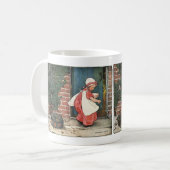  Miss Muffet Spider Nursery Rhyme Koffiemok (Voorkant links)