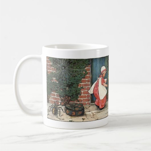  Miss Muffet Spider Nursery Rhyme Koffiemok (Links)