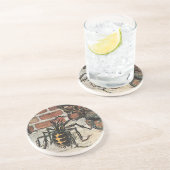  Miss Muffet Spider Nursery Rhyme Zandsteen Onderzetter (Zijkant)