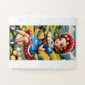 Miss Muffett Legpuzzel (Horizontaal)