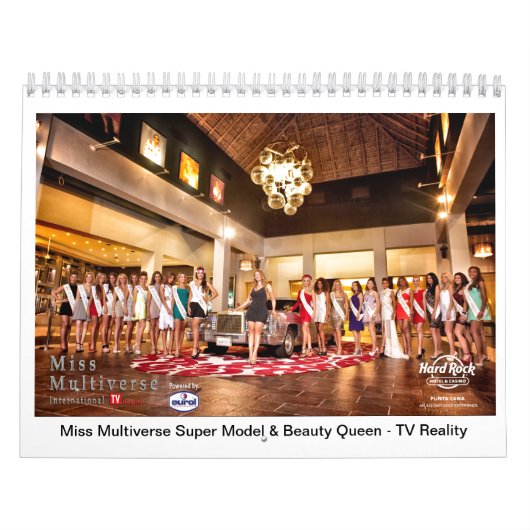 Miss Multiverse Model & Beauty Queen 2014 Kalender (Hoes)