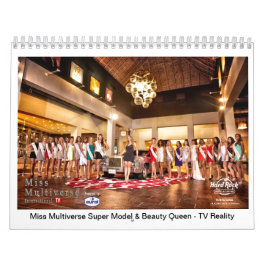 Miss Multiverse Model & Beauty Queen 2014 Kalender