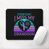 Miss My Grandson Heart Suicide Awareness Grandma G Muismat (Met muis)