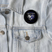 Miss My Husband Loving Memory Husband Colon Cancer Ronde Button 5,7 Cm (In situ)