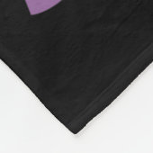 Miss My Sister Heart Ribbon Suicide Awareness Brot Fleece Deken (Hoek)