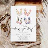 Miss naar Mrs Chic High Heels Vrijgezellenfeest Kaart