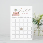 Miss naar Mrs Vrijgezellenfeest Bingo Spel (Staand voorkant)