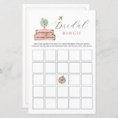 Miss naar Mrs Vrijgezellenfeest Bingo Spel (Voorkant / Achterkant)