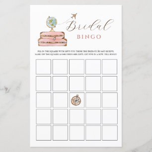 Miss naar Mrs Vrijgezellenfeest Bingo Spel