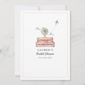 Miss naar Mrs Vrijgezellenfeest Bingo Spel Kaart (Achterkant)