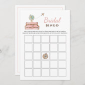 Miss naar Mrs Vrijgezellenfeest Bingo Spel Kaart (Voorkant / Achterkant)